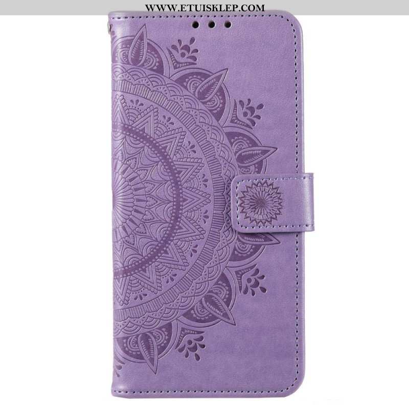 Etui Folio do OnePlus Nord CE 2 5G Kwiatowa Mandala